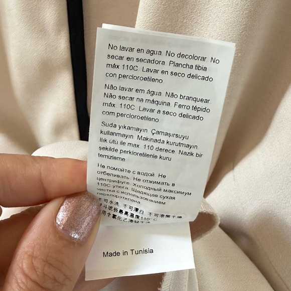 Voyage by Marina Rinaldi Long Sleeve Tunic Blouse with Trim Details 14 - Picture 8 of 11